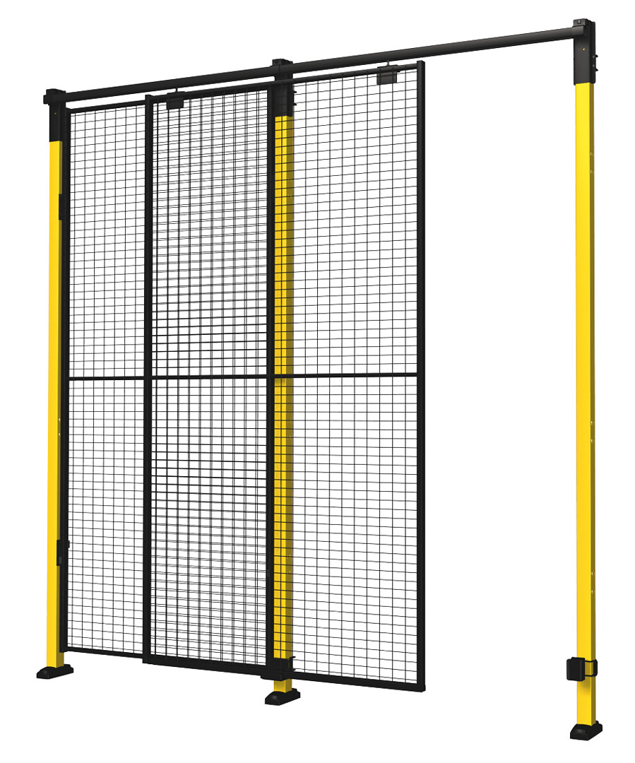 Etra Oy XGuard Sliding doors with 1step top rail